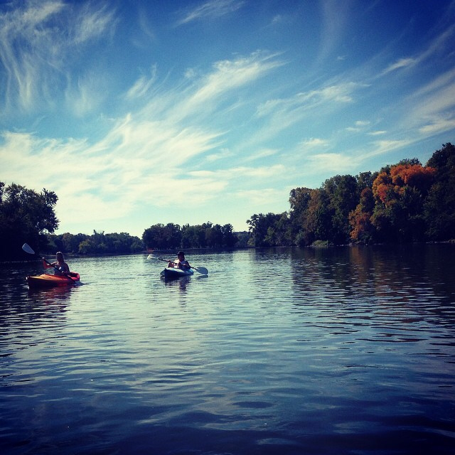 Kayaks on the Fox2 - Chris Stayer